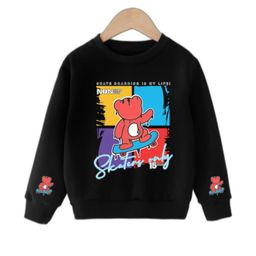 Joggers Park Kids-Unisex Black Cotton Sweatshirts-image-76