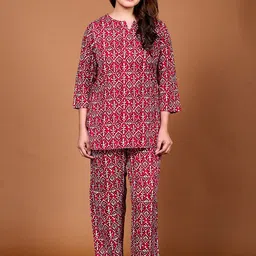 MISS REKHA Women Printed Night suit-image-57