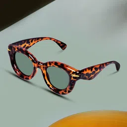 CELEBRITY SUNGLASSES Unisex Oval Sunglasses with UV Protected Lens CLSG-87017-06-47