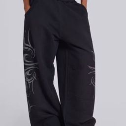 LULU & SKY Women Printed Baggy Fit Low-Rise Joggers-image-65