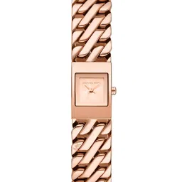 Michael Kors Women Embellished Dial & Stainless Steel Straps Analogue Watch AK_MK4908-30