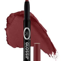 Fashion Colour Glossip Non Transfer Matte Lip Crayon - 3g - Mellow Maroon - 816-13