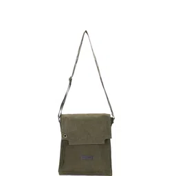 INDIVIDUAL DESIGN Men Solid Messenger Bag-image-12