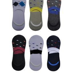 VOICI Unisex Set Of 6 No-Show Loafer Socks-image-72