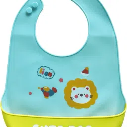 Silicon Baby Bib for Feeding & Weaning Babies, Waterproof-image-71