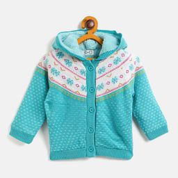 JWAAQ Girls Embroidered Printed Cardigan-picture-40