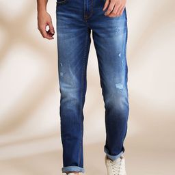 Being Human Men Slim Fit Low Distress Mid Rise Jeans-image-59