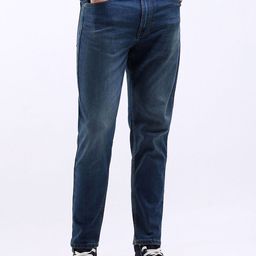 Flying Machine Men Tapered Fit Low Distress Light Fade Stretchable Jeans-picture-31