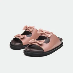Oroh Women Bows Open Toe Flats-15