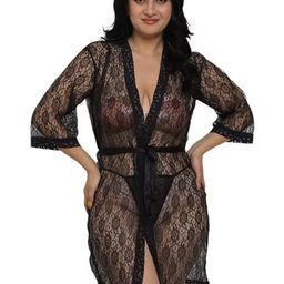 Fihana V-Neck Net Baby Doll-picture-25