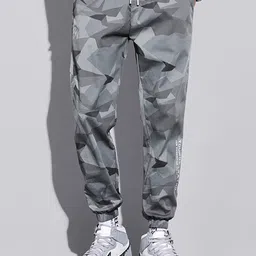 StyleCast Men Camouflage Printed Joggers Trousers-picture-11