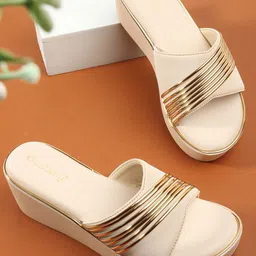 DressBerry Women Embellished Platform Heel Sandals-24
