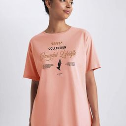MISCHIEF MONKEY Women Printed Drop-Shoulder Sleeves T-shirt-image-91