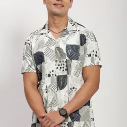 SHOWOFF Men Comfort Floral Opaque Printed Casual Shirt-image-83