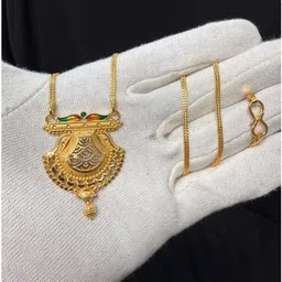 Anshenterpris Women Gold-Plated Pendants with Chains-picture-0