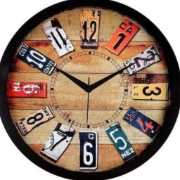 Analog 10 cm X 25 cm Wall Clock-image-29
