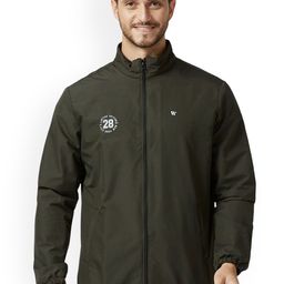 Zeel Men Windcheater Longline Sporty Jacket with Embroidered-picture-13