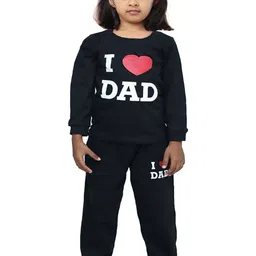 MITANSH Girls Printed Round Neck T-shirt And Joggers-image-50