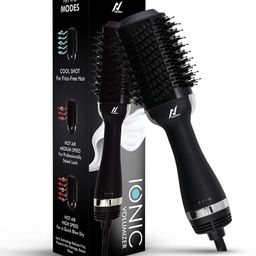 NexLev V-01 Ionic Volumizer Hair Brush- Black-18