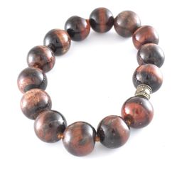 Divine souvenirs Unisex Artificial Beaded Elasticated Bracelet-4