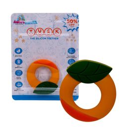 Adore Tusk Orange & Green Orange Shape BabyTeether-19