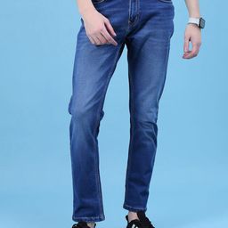 V-Mart Men Regular Fit Mid-Rise Light Fade Stretchable Jeans-picture-25