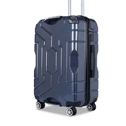 Story@home Polycarbonate Dark Purple 8 Wheel Hard Small Cabin Trolley Suitcase 55 Cm-12