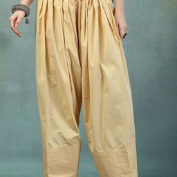 Clora Creation Women Loose Fit Cotton Salwar-picture-8