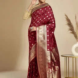 Anouk Woven Design Designer Banarasi Saree-image-89