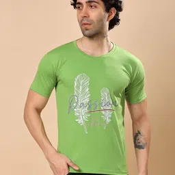 Moda Rapido Men X-Dry Soft Graphic Printed Round Neck T-shirt-image-23