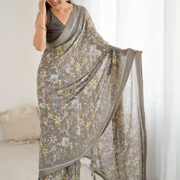 Ekasya Floral Printed Saree-picture-7