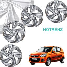 CAR WHEEL CAP/ WHEEL COVER TWIST "SILVER" 13 INCH Wheel Cover For Maruti Alto K10, Zen Estilo, Eeco, S-Presso Lxi, i10, Esteem, A-Star, Accent, Spark, Indica-image-75