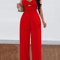 Outzidr Shoulder Straps Basic Jumpsuit-image-17