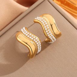 Just Lil Things Contemporary Drop Earrings-10