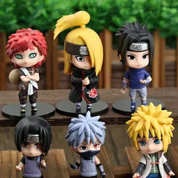 AUGEN Set Of 6 Naruto Action Figure Limited Edition For Car-picture-31