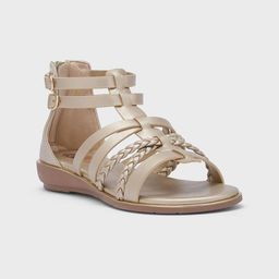Sole To Soul Women Embellished Gladiators with Buckles Flats-image-78