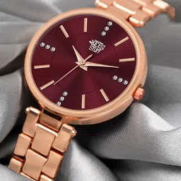 SWADESI STUFF Women Dial & Straps Analogue Watch SDS 153 MAROON-picture-4