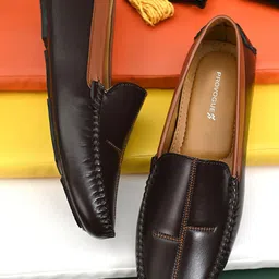 Provogue Men Basic Slip-On Loafers-image-11
