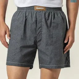 DAMENSCH Pack of 2 Ultra Light Relaxed Fit Pure Cotton Jean-Z Boxers-BS1011-MX2418-image-84