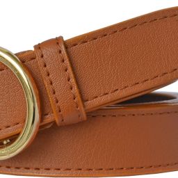 Women Formal Tan Synthetic Belt-image-52