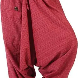 Striped Cotton Women Harem Pants-image-26
