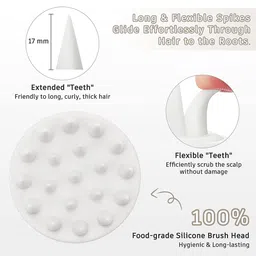 Getmecraft Shampoo Brush & Scalp Scrubber image 3