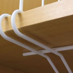 Go Hooked White 4 Pieces Regular Multi-Utility Organisers image 2