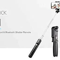 Infinite Digital Selfie Stick with Tripod Stand, Bluetooth Extendable Tripod for Mobile Phone_r4 Tripod image 2