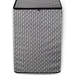 The Furnishing Tree Grey Printed Washing Machine Cover-image-95