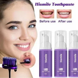 Hismile Teeth Whitening and Mint Cold freshness Effect (60ml) Pack of 3 Teeth Whitening Liquid-27