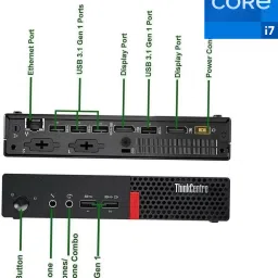 NCS Intel Core i7 - 6700 Processor [4 Cores, 8 Threads] - ThinkCentre Tiny PC [BXS] Core™ i7 (6th Gen) [4 Cores, 8 Threads, 3.40 GHz] - LENOVO Tiny PC (32 GB RAM/Intel HD 4K Graphics/1 TB SSD Capacity/Windows 11 Pro) Gaming Tower with MS Office-image-60