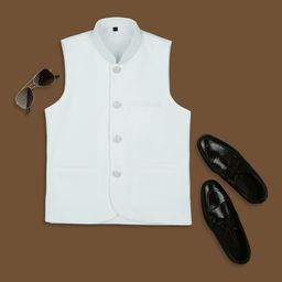 YK  Boys Sleeveless Nehru Jackets-12