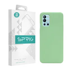 SPRIG Solid Printed OnePlus 9R Back Case-5