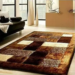 Brown Polyester Runner-image-36